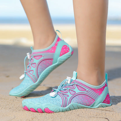 Damen Wasserschuhe Rutschfest Ergonomisch Sportlich