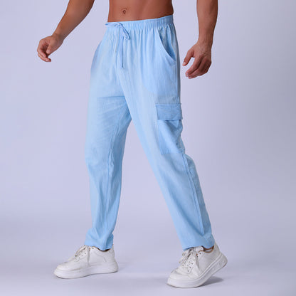 Herren Cargo-Hose Funktionale Taschen Bequem