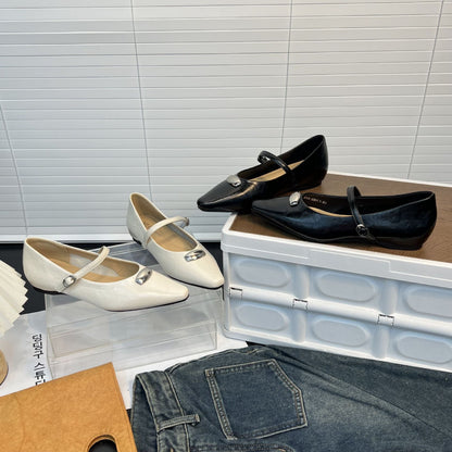 Damen Ballerinas Elegante Modisch Komfortabel