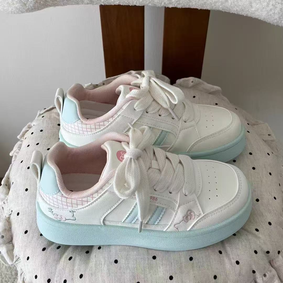 Damen Sneaker Trendy Verspielt Fashion Schuhe - BerlinGlamour