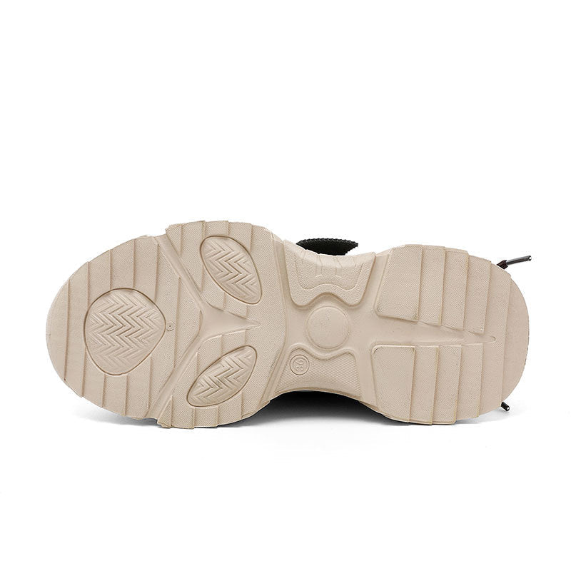 Damen Sneaker Sportlich Chunky Strapazierfähig