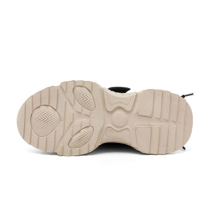Damen Sneaker Sportlich Chunky Strapazierfähig