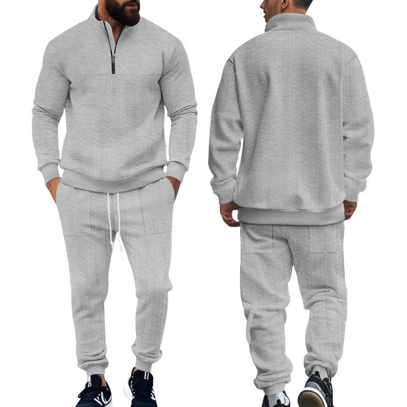 Herren Sportset Atmungsaktiv Strukturiert Modern