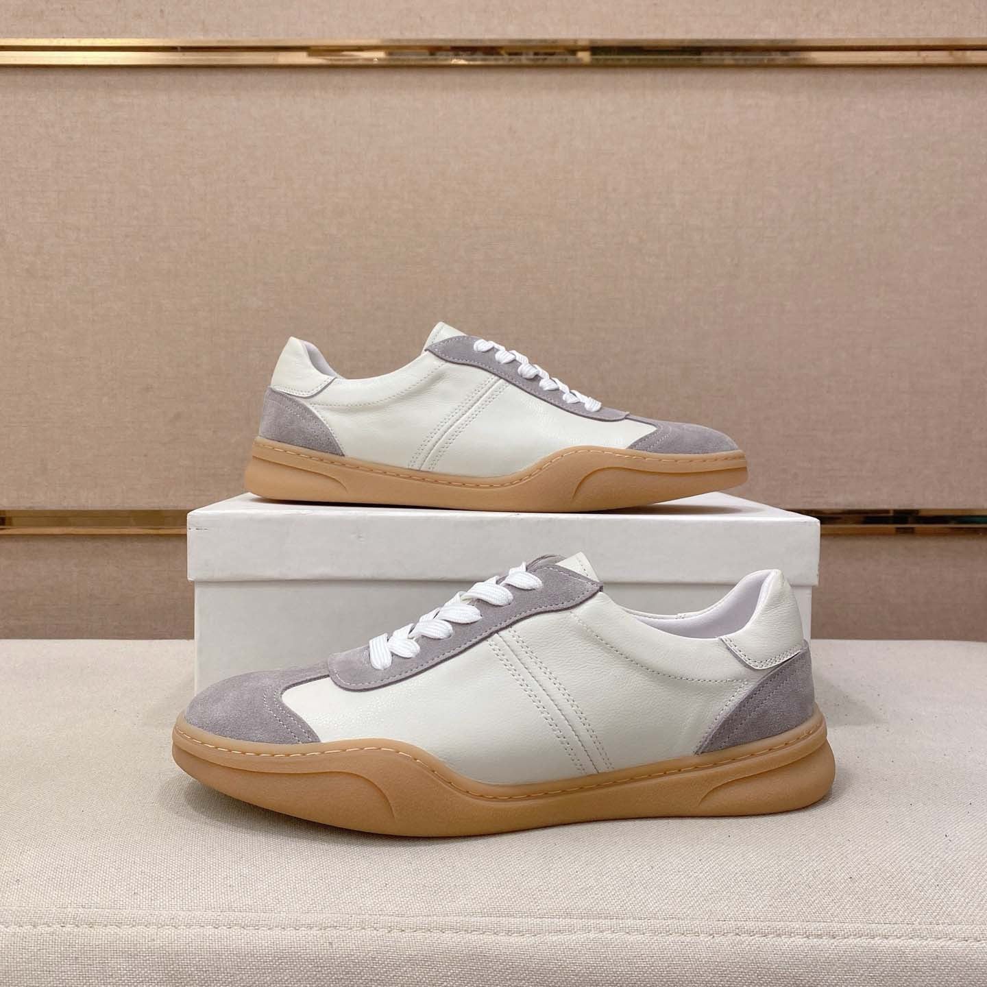 Damen Sneaker Leder Wildleder Schuhe Frauen