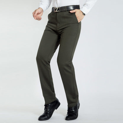 Herren Business-Hose Elegant Stretch Komfort Schwarz