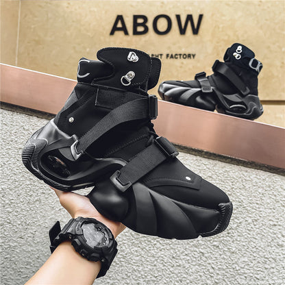 Damen Sneaker High-Top Komfortschuhe Rutschfest