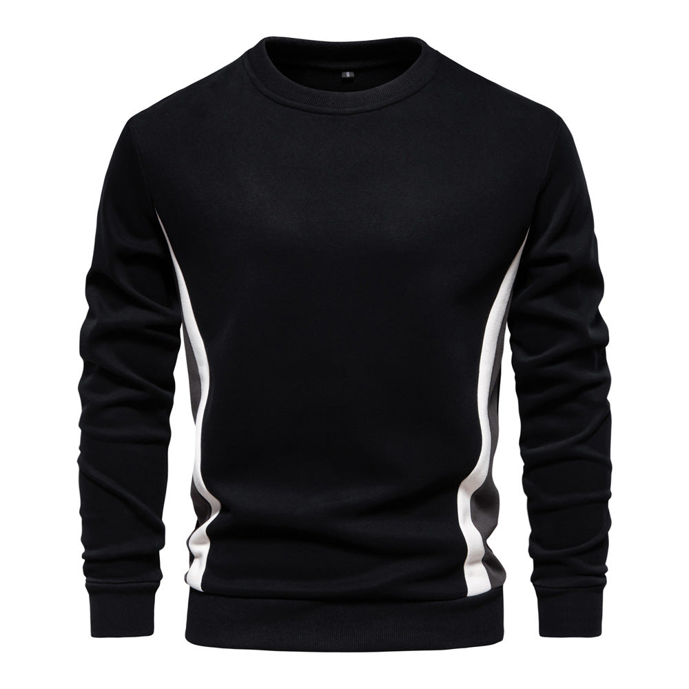 Herren Sweatshirt Moderne Farbblockoptik Casual