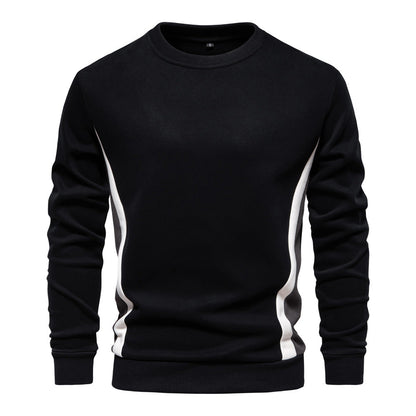 Herren Sweatshirt Moderne Farbblockoptik Casual