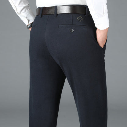 Herren Business-Hose Elegant aus Baumwolle Slim Fit