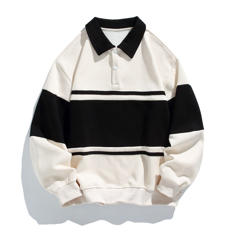 Herren Poloshirt Pullover Lässig Modern