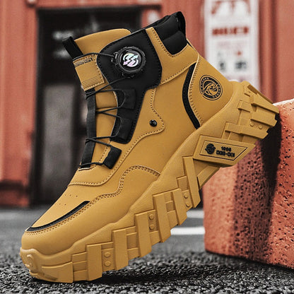 Damen Schnürstiefel Rutschfest Innovativ