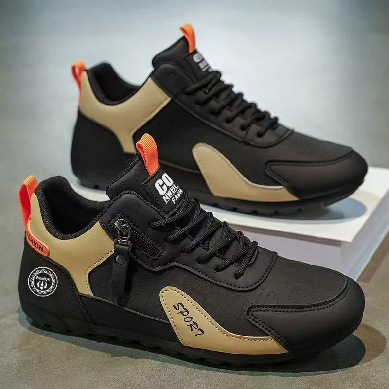 Damen Sneaker Modisch Komfortabel Mit Reißverschluss - BerlinGlamour