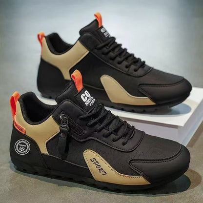 Damen Sneaker Modisch Komfortabel Mit Reißverschluss - BerlinGlamour