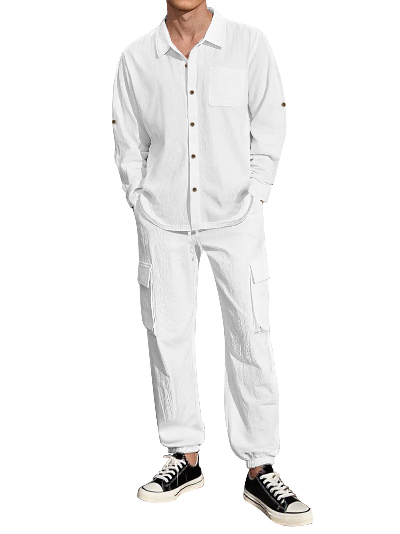 Herren Outfit-Set Modern Lässig Berlin Style
