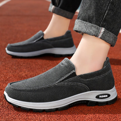 Damen Slip-On Schuhe Leicht Bequem Elastisch