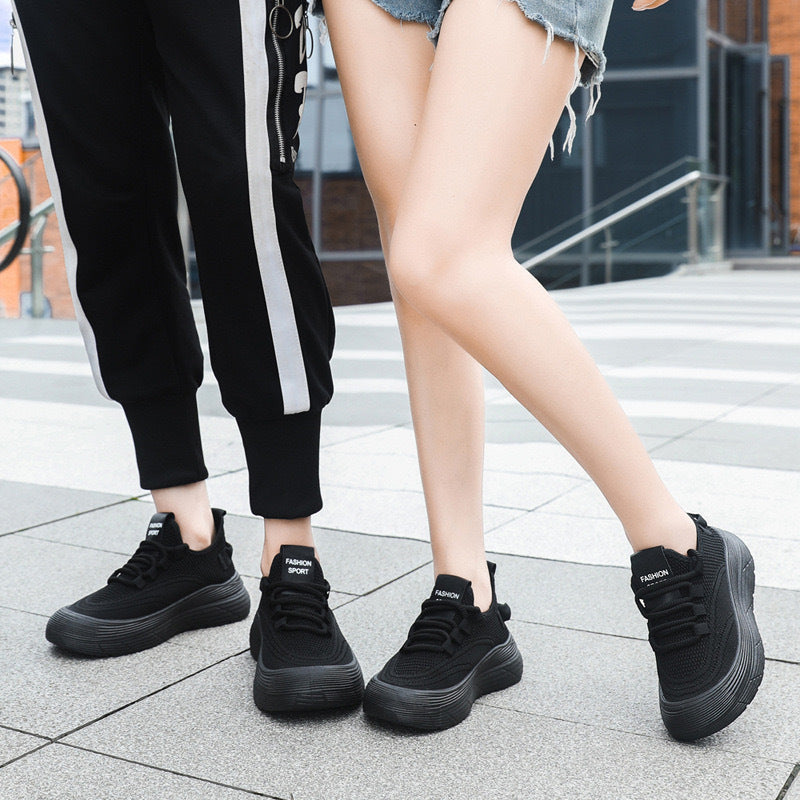 Damen Sneaker Atmungsaktiv Flexible Sohle Rutschfest