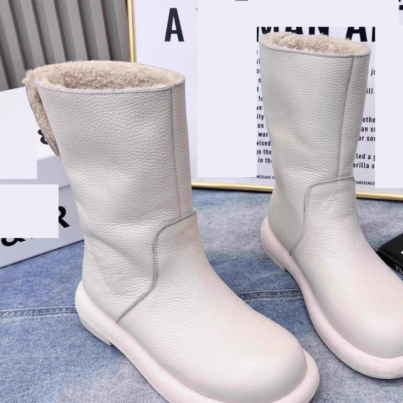 Damen Winterstiefel Warm Rutschfest Kuschelig Schnee Stiefel