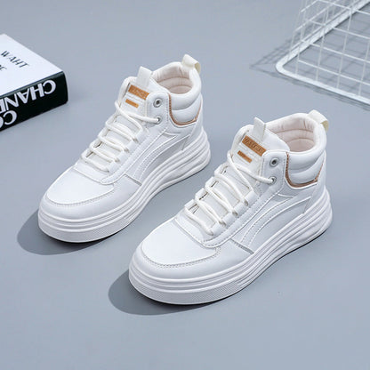 Damen Sneaker High Top Dämpfung Moderne Designsportschuhe