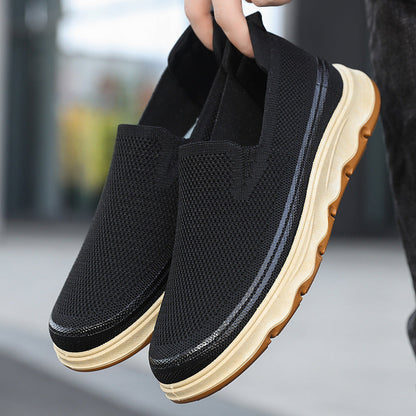 Damen Laufschuhe Atmungsaktiv Slip-On Sport