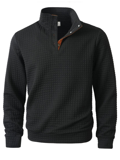 Herren Pullover Stehkragen Modisch Elegangt