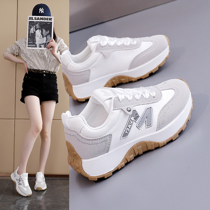 Damen Sneaker Plattform Trendy Mode Schuhe
