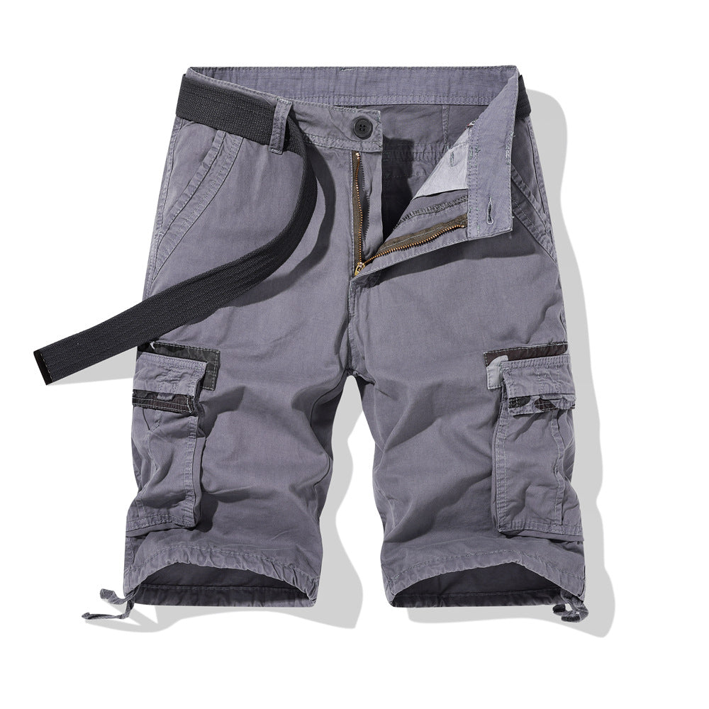Herren Cargo Shorts Multifunktional Bequem Verstellbar