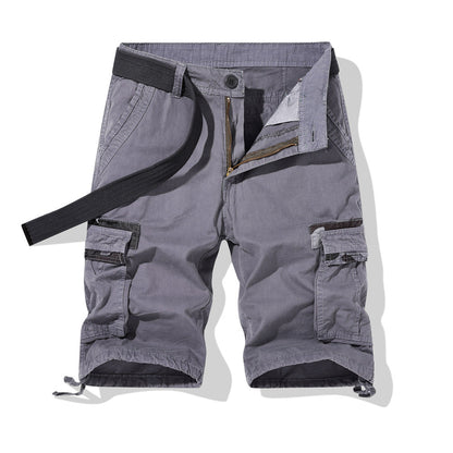Herren Cargo Shorts Multifunktional Bequem Verstellbar