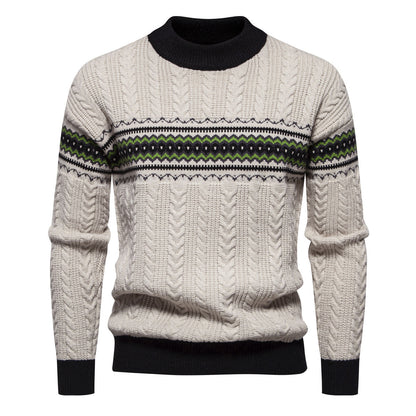 Herren Strickpullover Modern Trendig Grau