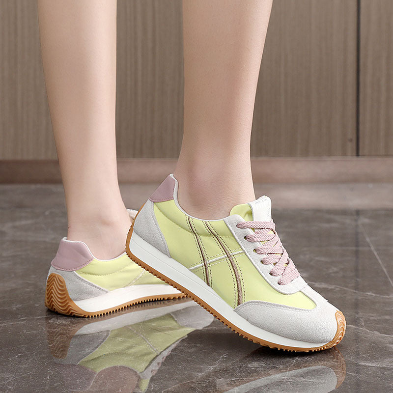 Damen Sneaker Sportlich Flexibel Mit Weichem Obermaterial
