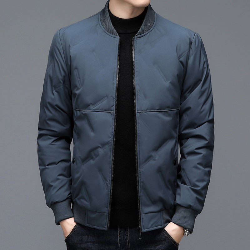Herren Bomberjacke Steppjacke Reflektierend Modern - BerlinGlamour