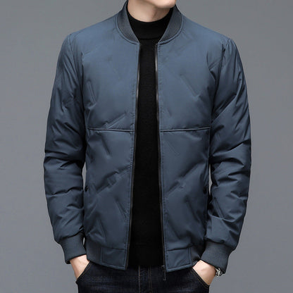 Herren Bomberjacke Steppjacke Reflektierend Modern - BerlinGlamour