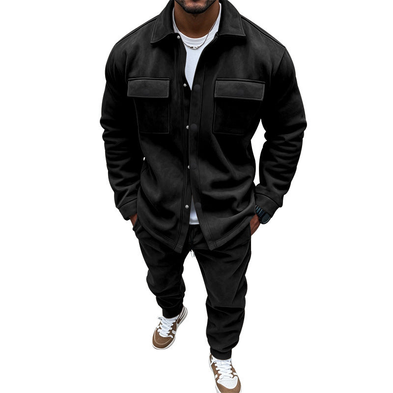 Herren Utility-Jacke Funktionell mit Brusttaschen und Passform