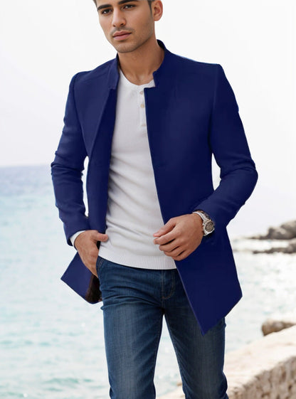 Modischer Steppblazer Herren Slim Fit Elegant