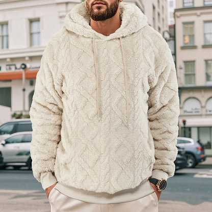 Kapuzenpullover Herren Weich Warm Modern Style
