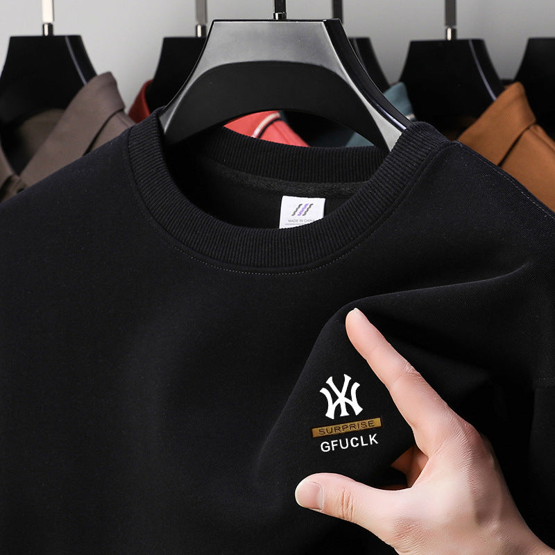 Herren Sweatshirt Rundhals Modern Freizeit Wear