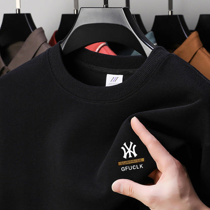 Herren Sweatshirt Rundhals Modern Freizeit Wear