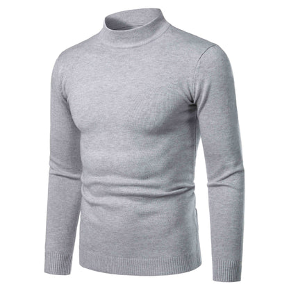Herren Rollkragenpullover Warm Fein Strick Made
