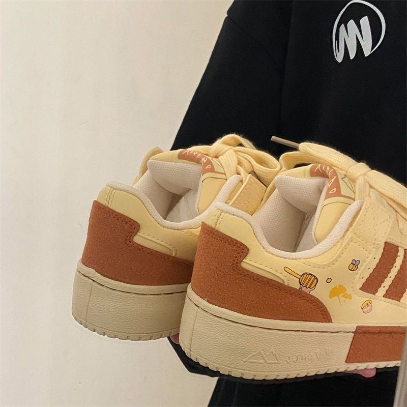 Damen Sneaker Mode Schuhe Weiblich Trendy Sportlich