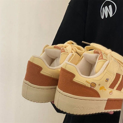 Damen Sneaker Mode Schuhe Weiblich Trendy Sportlich