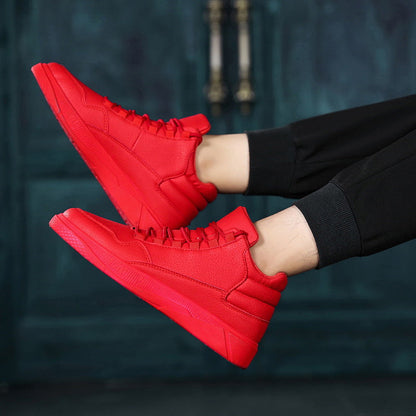 Damen Sneaker High-Top Atmungsaktiv Flexibel Weiße Sport Schuhe