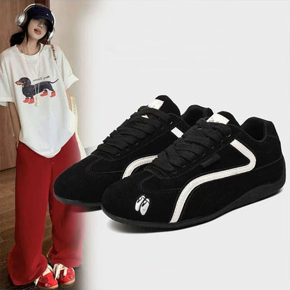 Sneakers Damen Sportlich Fashion Heidi Style - BerlinGlamour