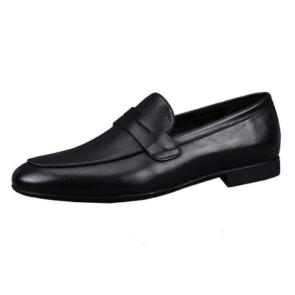 Damen Leder Mokassins Elegante Rutschfest Komfortabel