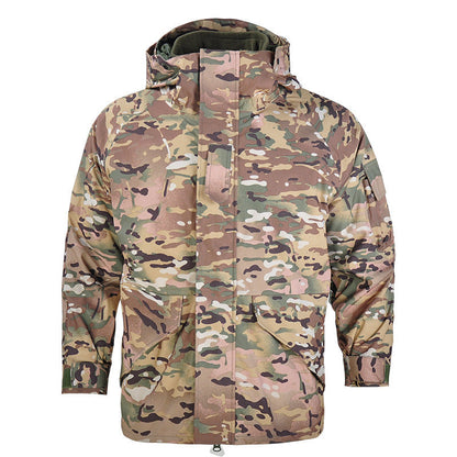 Wetterfeste Herrenjacke Camouflage Outdoor
