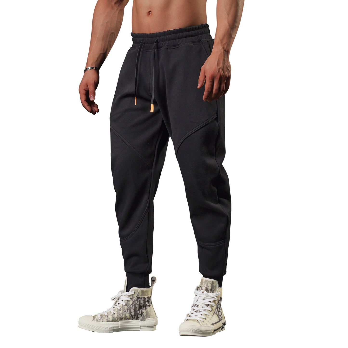 Herren Sportpants Bequem Fitnesshose Modern