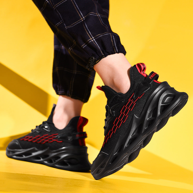 Damen Sneaker Sportlich Flexibel Laufschuhe Komfort