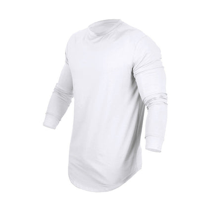 Herren Langarmshirt Modern Atmungsaktiv Slim Fit