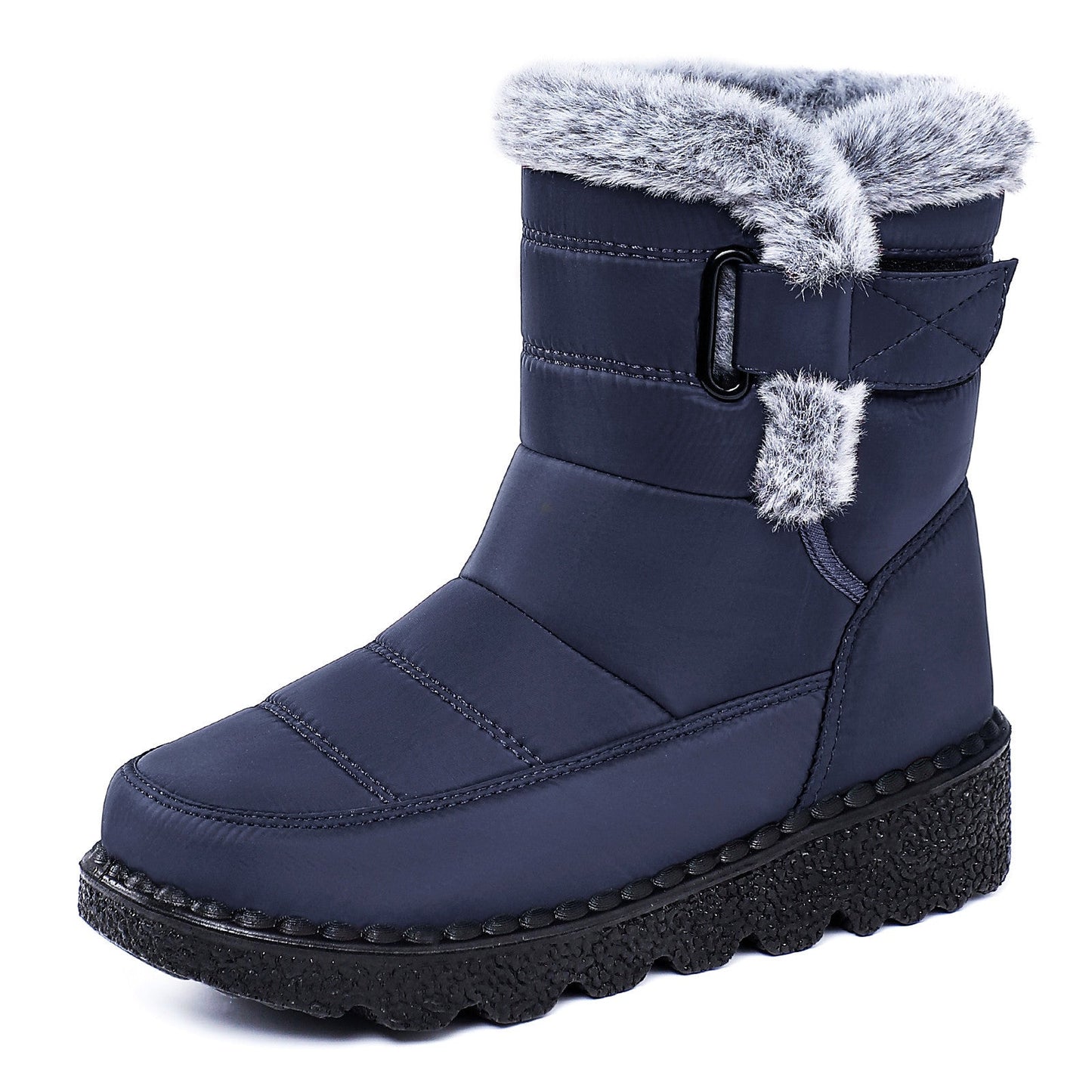 Damen Winterstiefel Isoliert Weich Warme Schnürstiefel