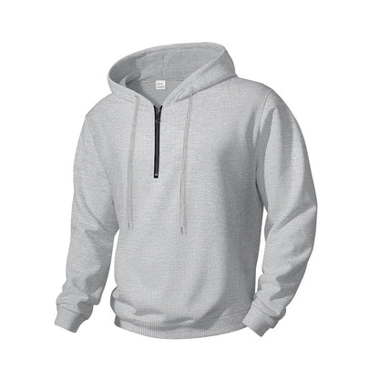 Herren Sport Hoodie Grau Modern Style