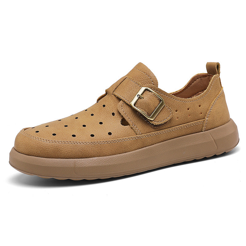 Damen Sneaker Atmungsaktiv Modisch Schnalle
