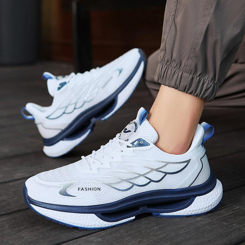 Damen Sport Sneaker mit Dämpfung Weich Laufsohle